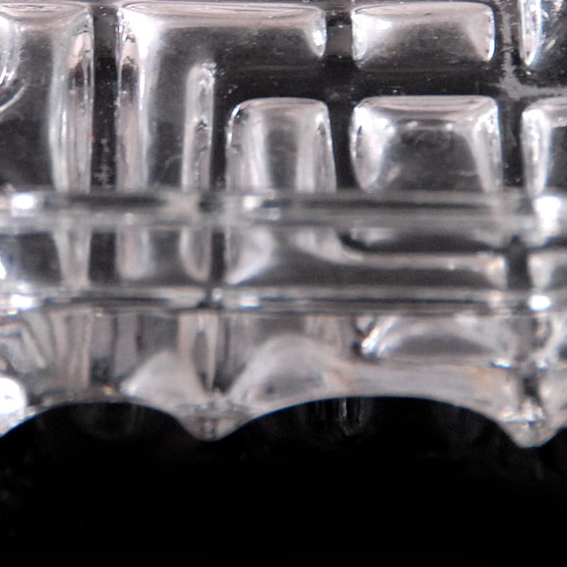 Ashtray, transparent glass, by V. Urban, Sklo Union, Czechoslovakia, 1960s. - 317216
