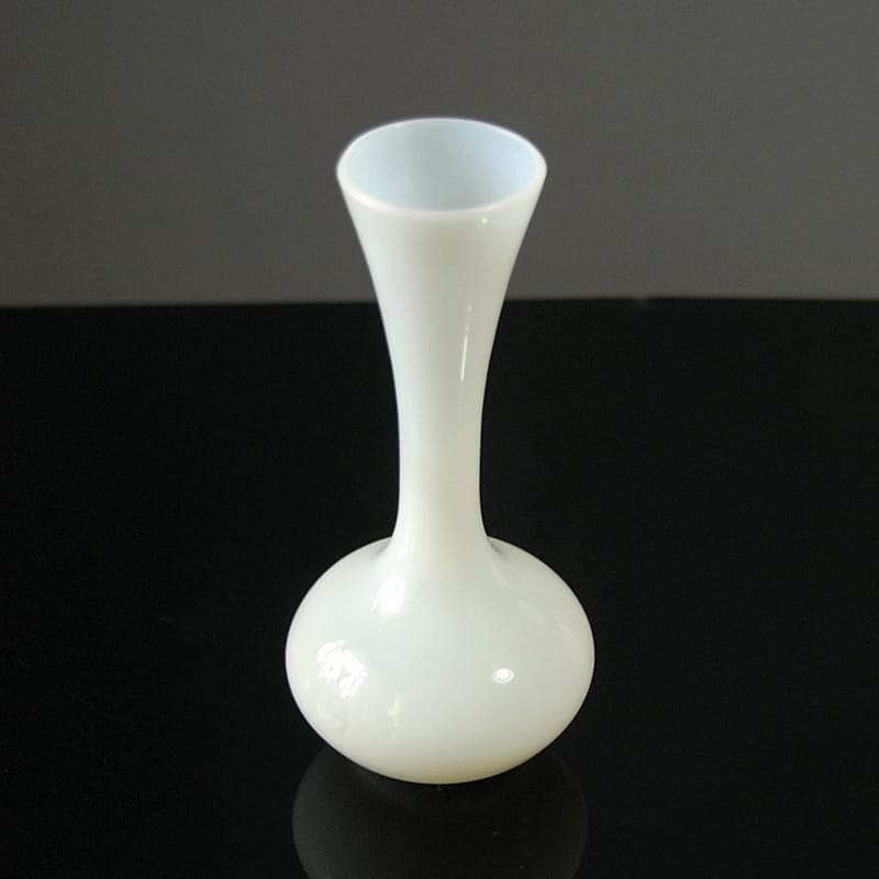 Wazon Opalina Fiorentina, biały, szkło, Włochy, lata 60. - 317116