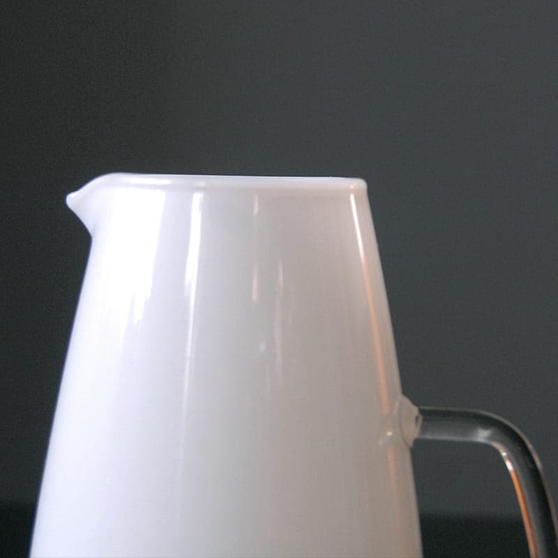 Dzbanuszek, szkło białe transparentne, Schott Jena Glas, Niemcy, lata 70. - 317104