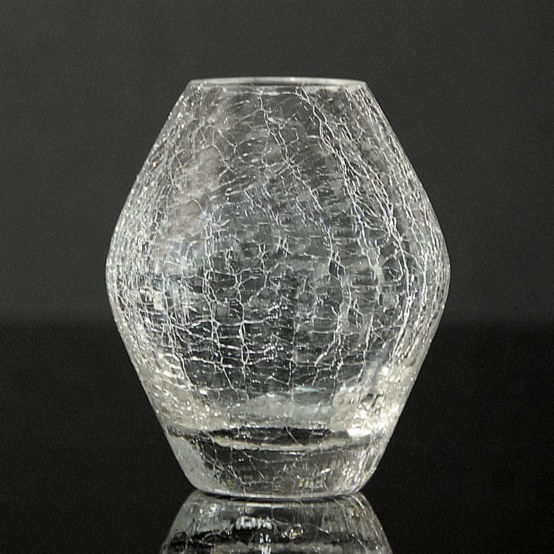 Wazon Ingrid Glashutte, szkło transparentne, Niemcy, lata 60. - 316989