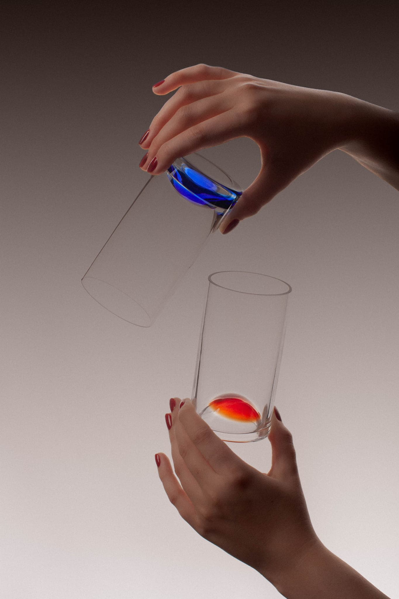 Szklanka Solaris czerwony, GWIAZDA STUDIO - 2493