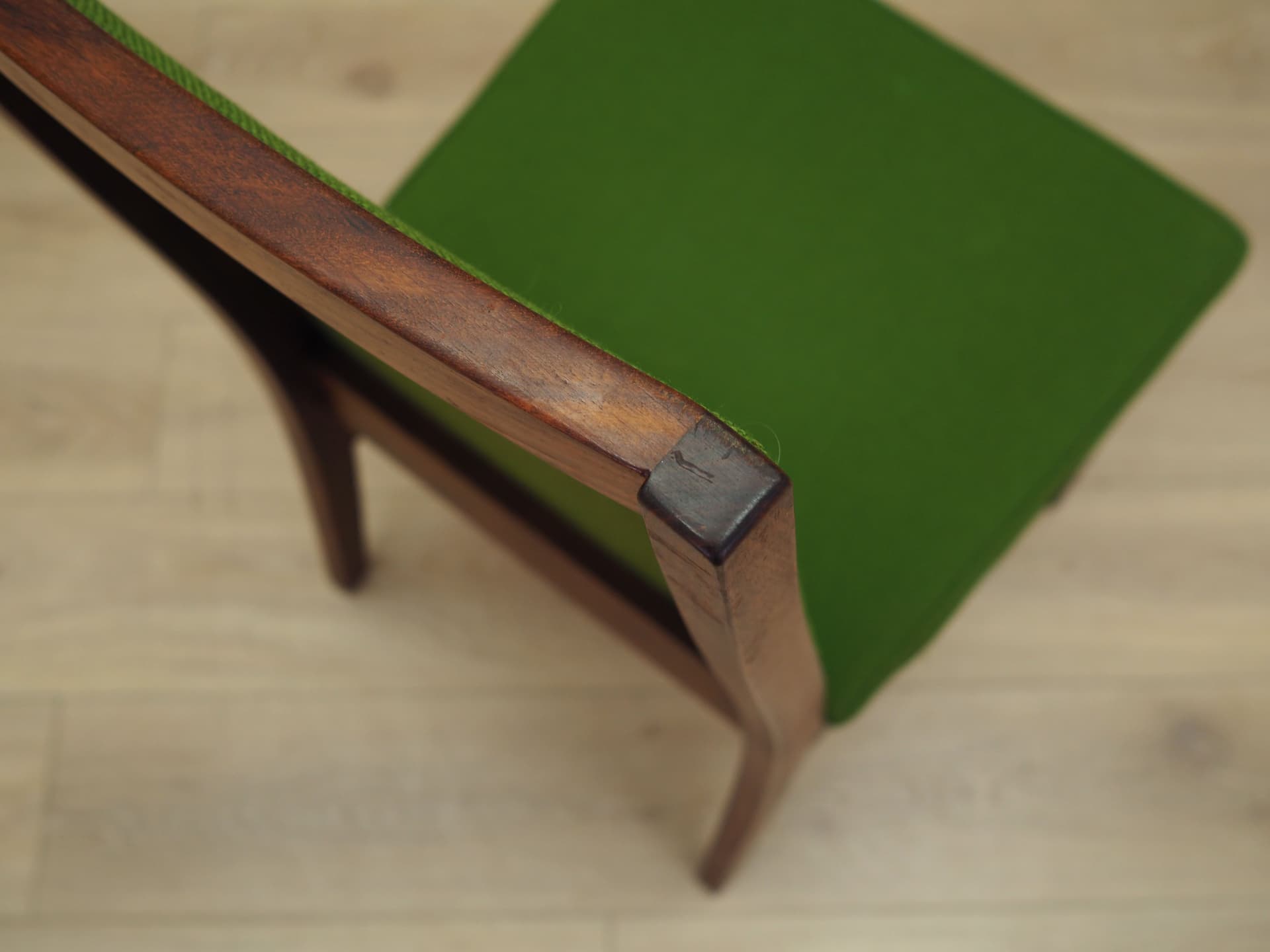 Komplet czterech krzeseł, palisander zielony, Dyrlund, Dania, lata 70. - 66456