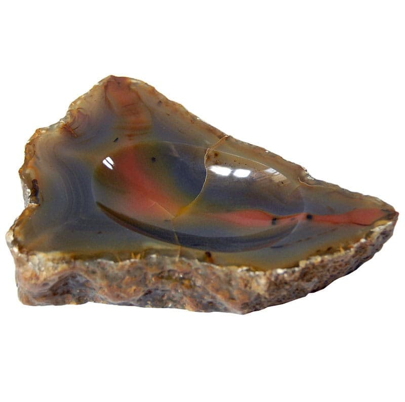Paterka, agat multikolor, lata 70. - 317884