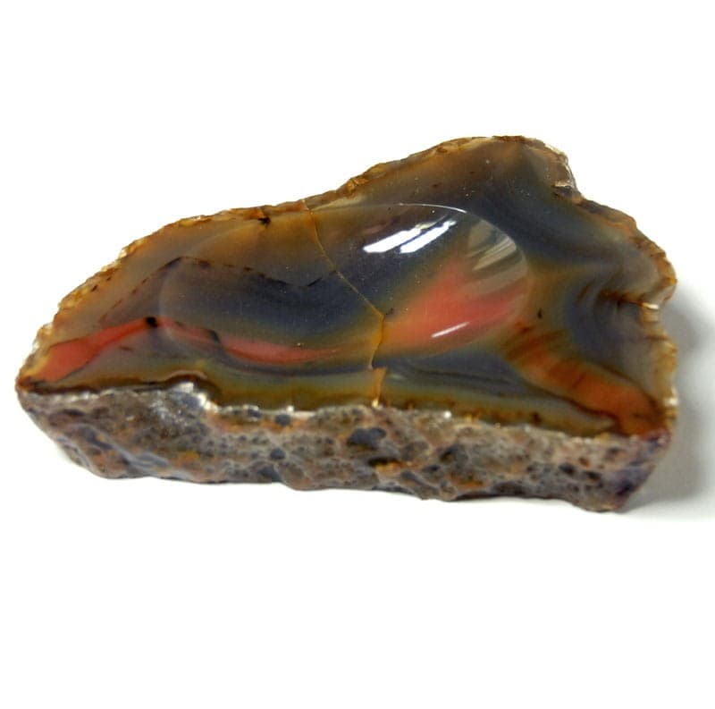 Paterka, agat multikolor, lata 70. - 317883