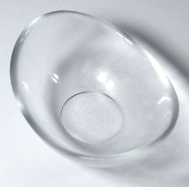 Miseczka, szkło transparentne, Holmegaard, Dania, lata 70. - 317866