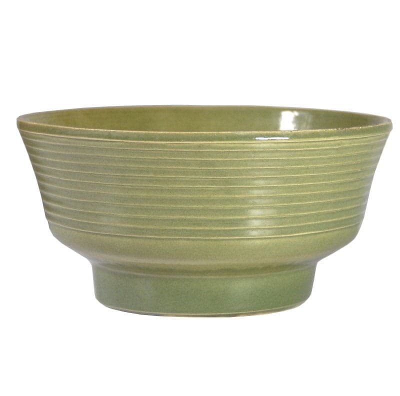 Misa ceramiczna, zielona, ceramika, lata 70. - 317856