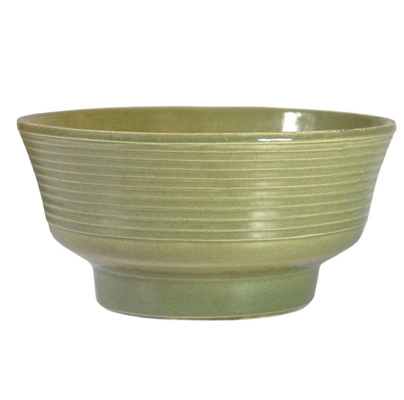 Misa ceramiczna, zielona, ceramika, lata 70.