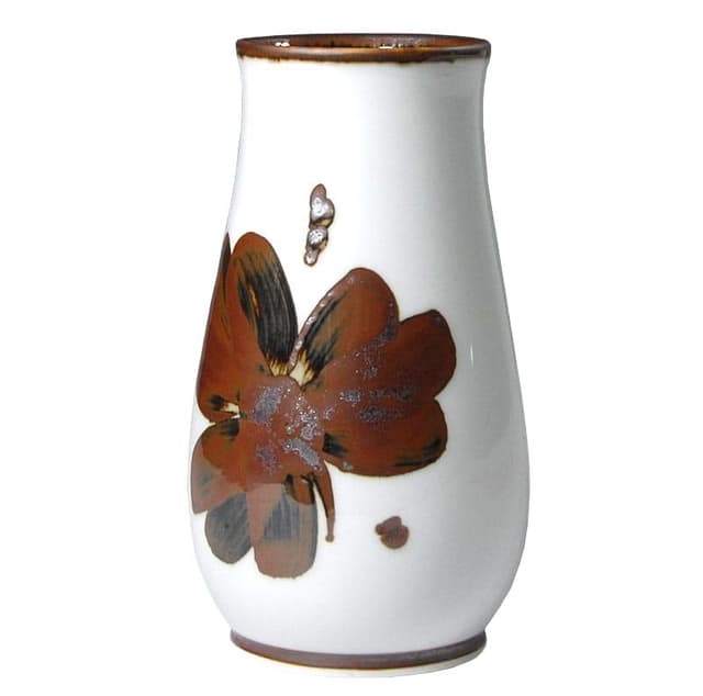 Wazon porcelana kremowa, Bing & Grondahl, Dania, lata 70. - WYMIARY