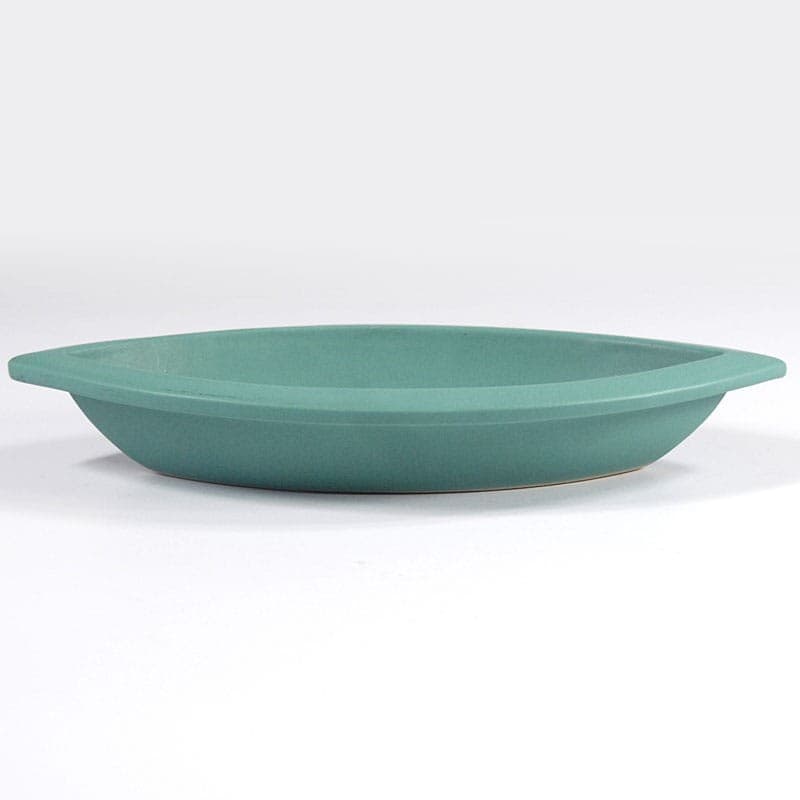 Patera seledynowa, ceramika, Niemcy, lata 80. - 317626