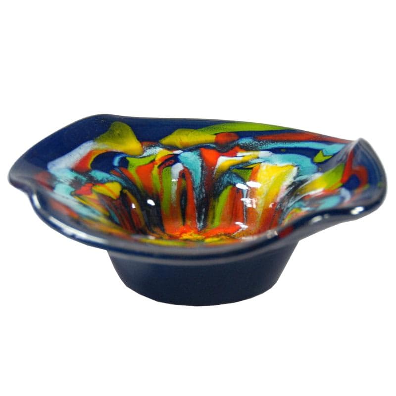 Paterka, ceramika multicolor, proj. G. Poggi, Włochy, lata 70.