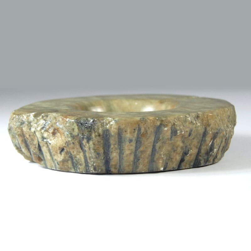 Popielnica, alabaster beżowy, Włochy, lata 60. - 317535