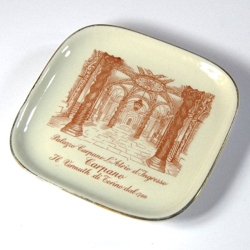 Paterka Palazzo Carpano, porcelana kremowa, Richard Ginori, Włochy, lata 60. - 319022