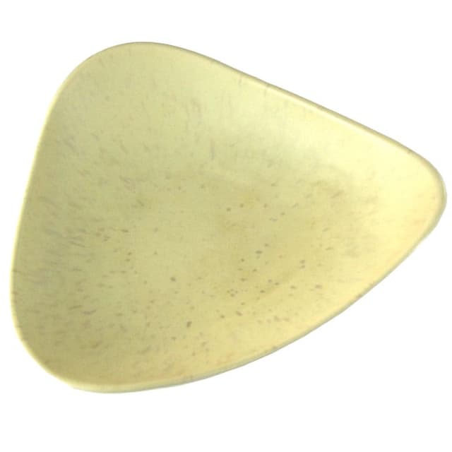 Patera ceramiczna, kremowy beż, ceramika, Ü-Keramik, Niemcy, lata 70. - WYMIARY