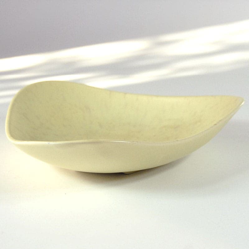 Patera ceramiczna, kremowy beż, ceramika, Ü-Keramik, Niemcy, lata 70. - 318890