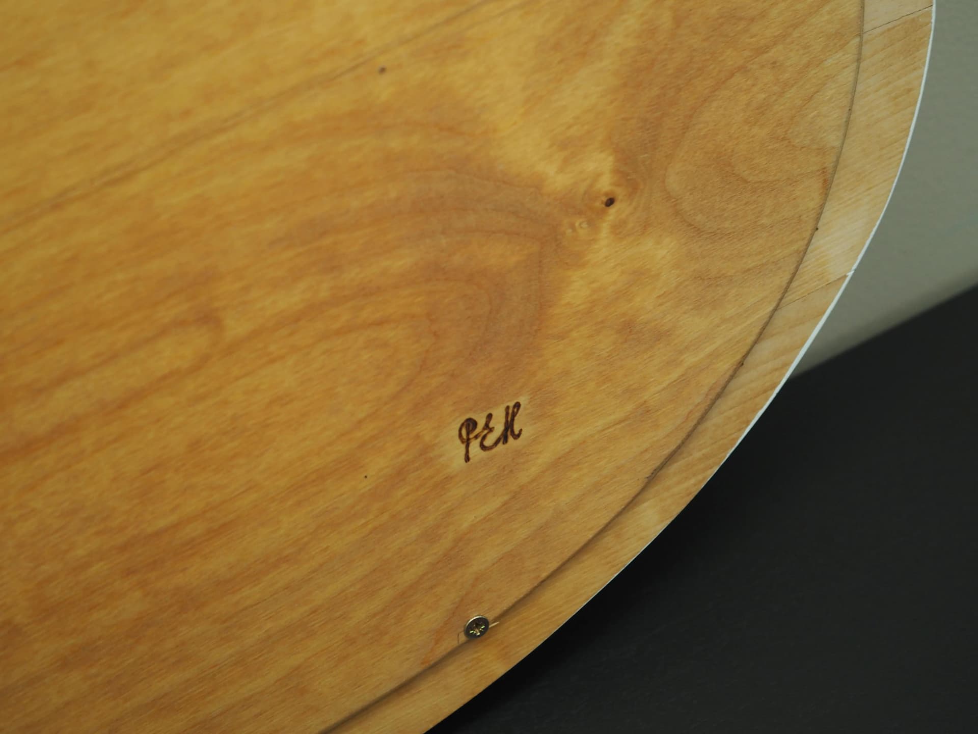 Wall Mirror Rococo, white pine, Denmark, 1960s - 23713