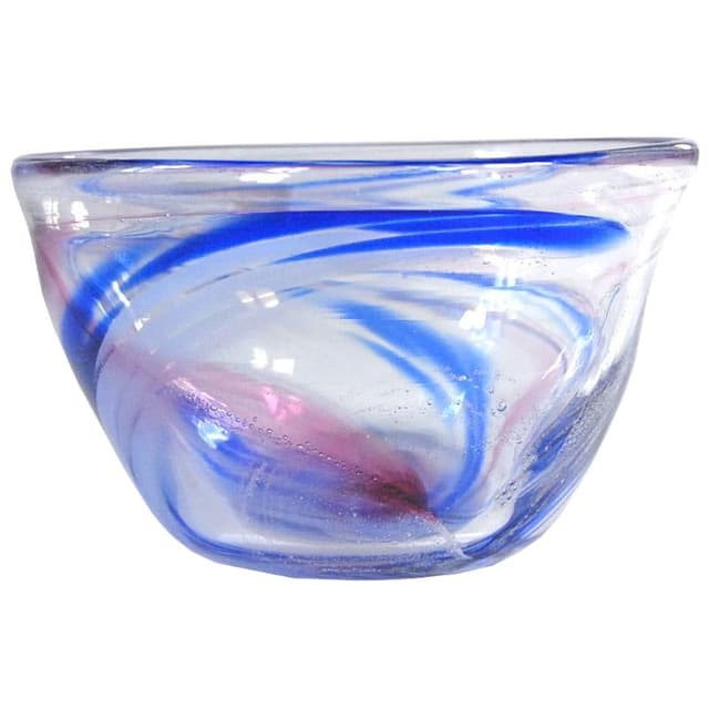 Misa Dansk Glas Kunst, szkło multikolor, Dania, lata 90. - WYMIARY