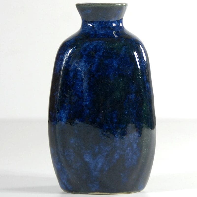 Wazon ceramiczny, kobaltowy, ceramika, L. Hjorth, Dania, lata 40. - 318518