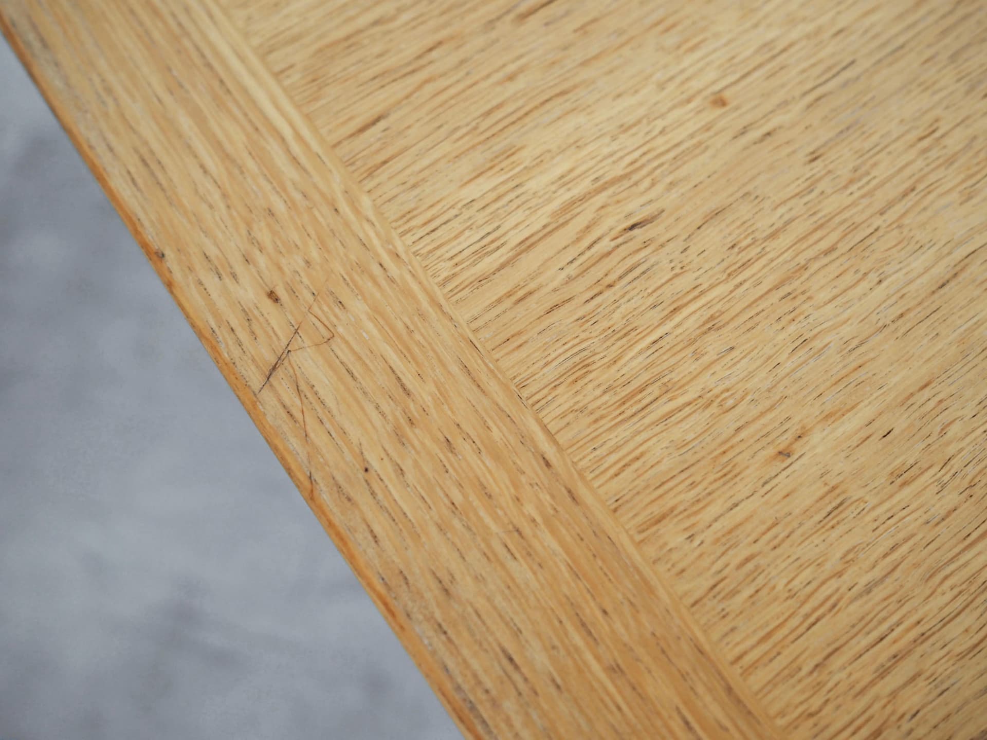 Coffee table, yellow ash, Denmark, 1970s. - 23694