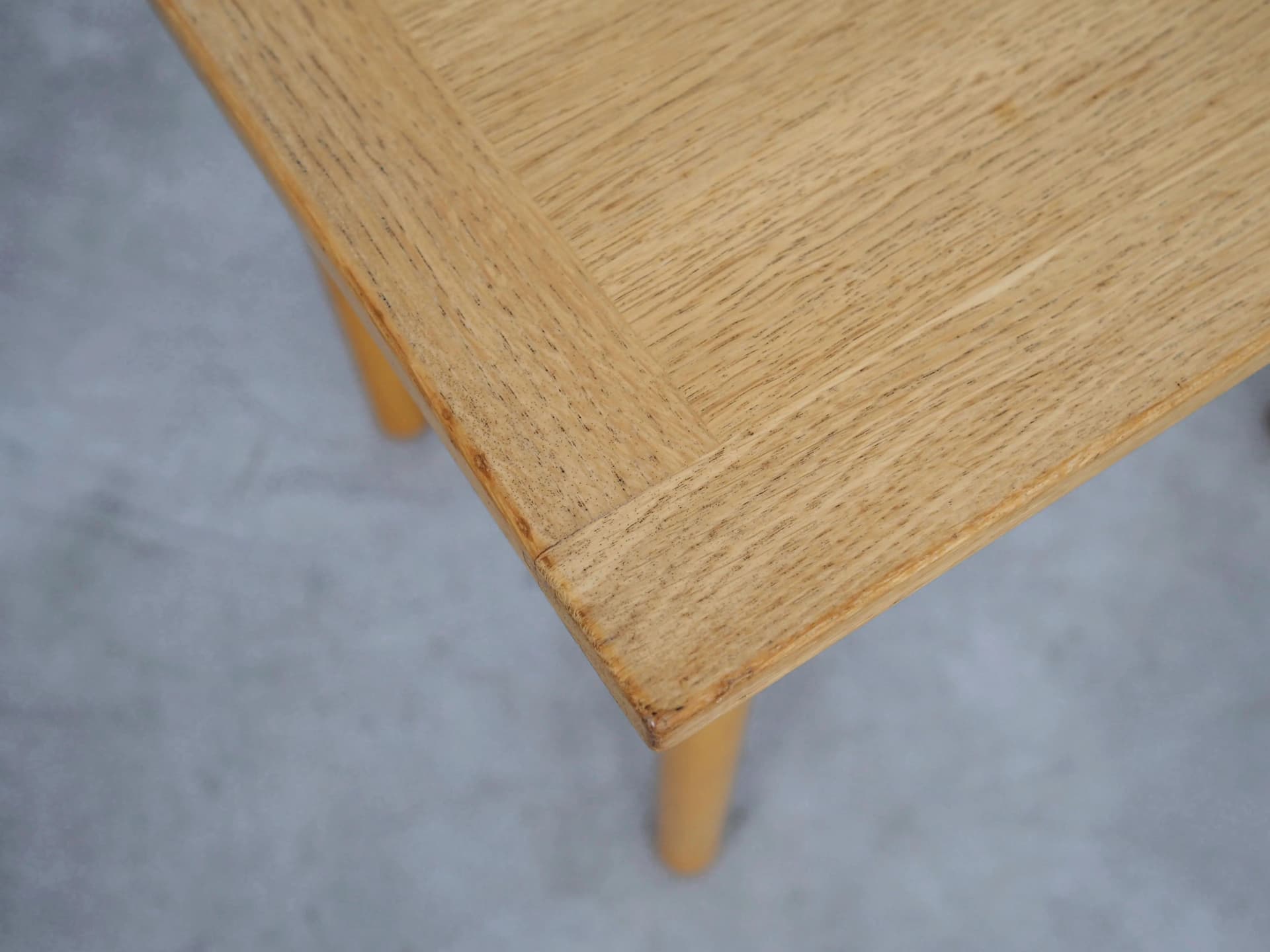 Coffee table, yellow ash, Denmark, 1970s. - 23692