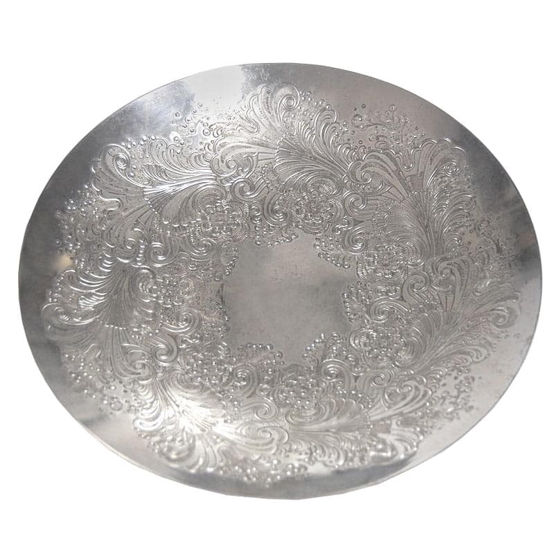 Patera srebrna, metal srebro, proj. S. Kupetz, WMF, Niemcy, lata 70.