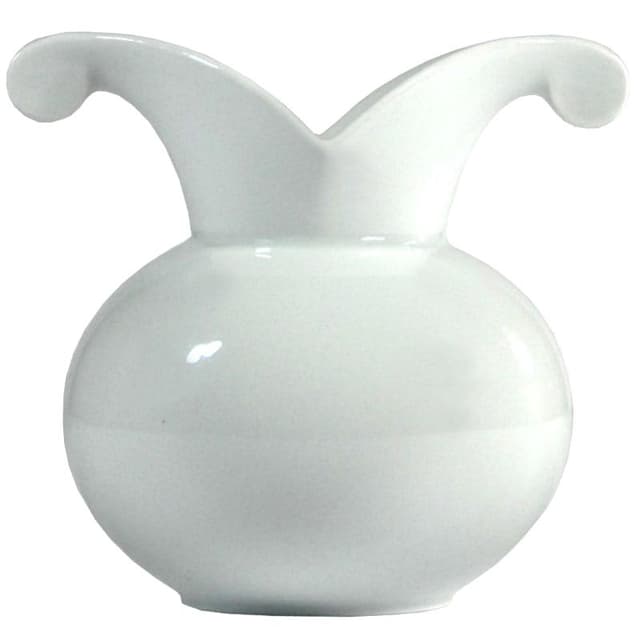 Wazonik porcelana biała, proj. Yang, Rosenthal, Niemcy, lata 90. - WYMIARY