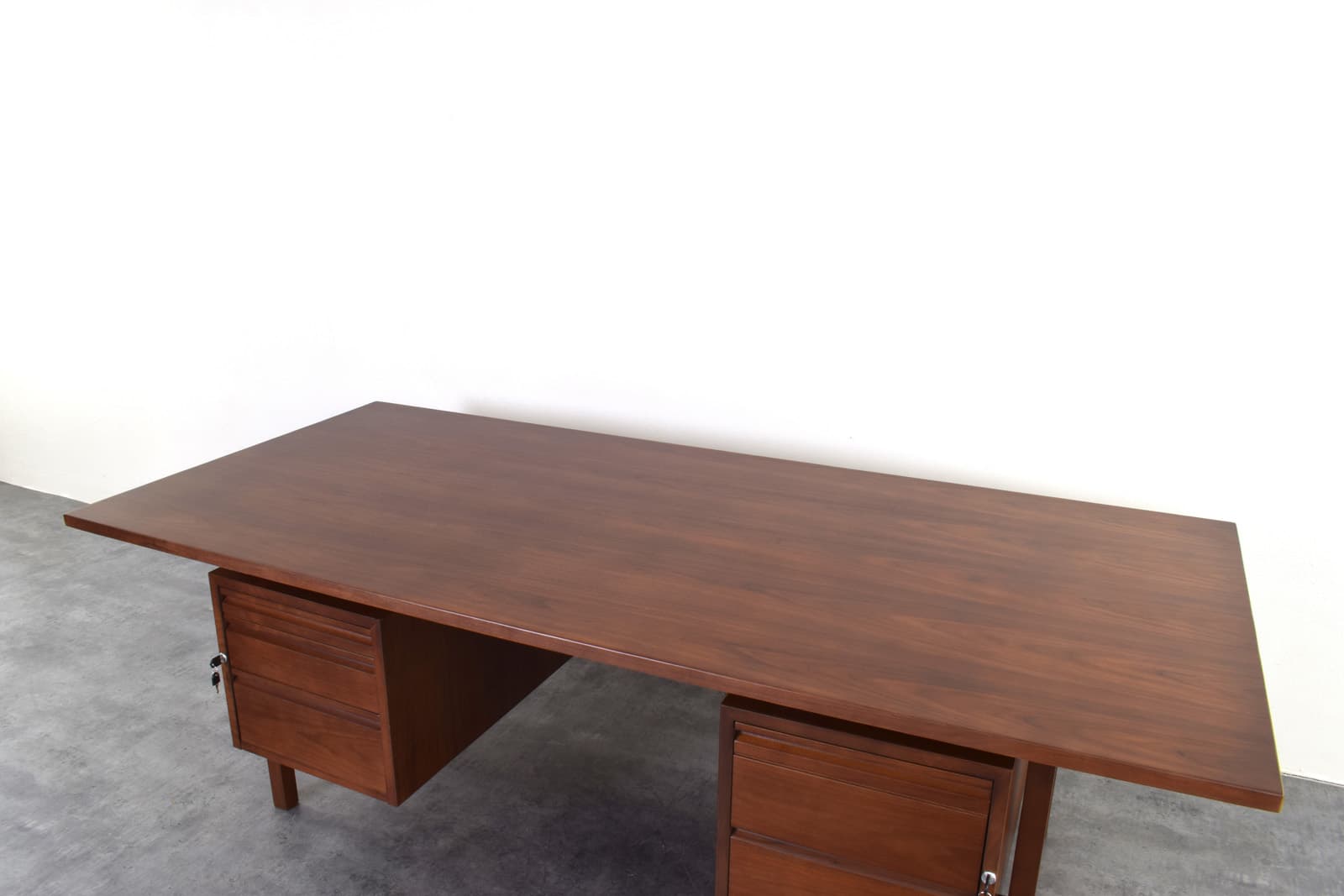 Desk, brown walnut, Denmark, 1970s - 319110