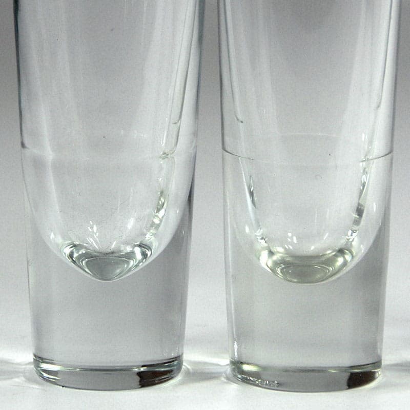 Zestaw szklanek, szkło kryształowe transparent, Borgonovo, Włochy, lata 90. - 319318