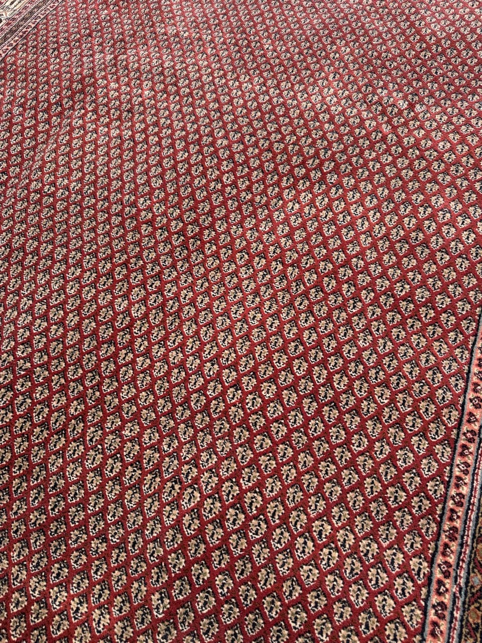 Rug Indo Mir 300x200 cm, burgundy, Kashmiri wool, India - 319185