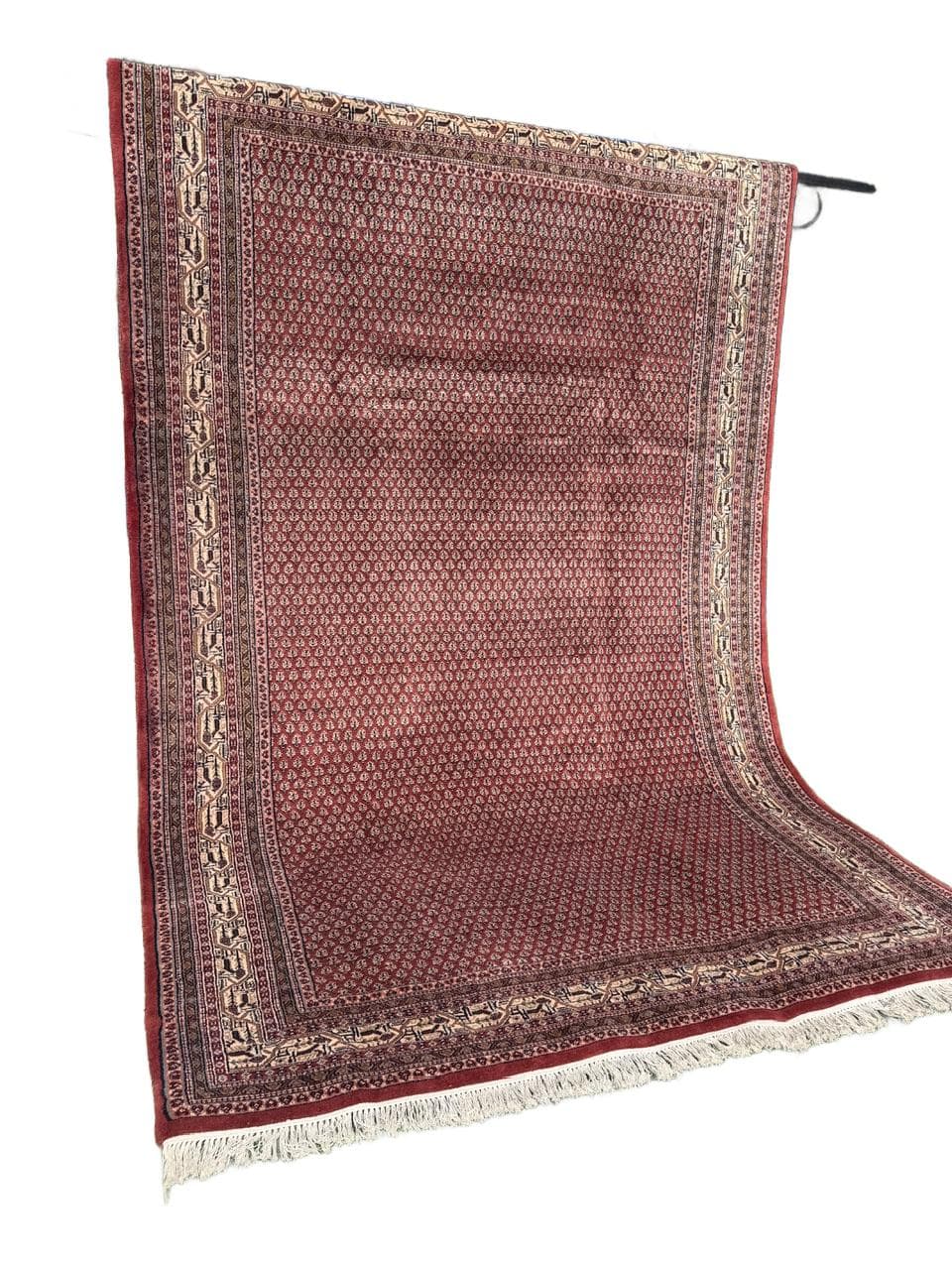 Rug Indo Mir 300x200 cm, burgundy, Kashmiri wool, India