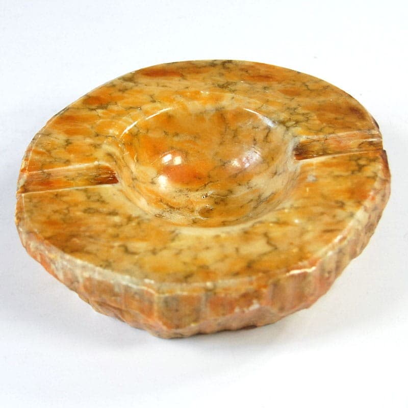 Popielnica, alabaster multicolor, Włochy, lata 60. - 319668