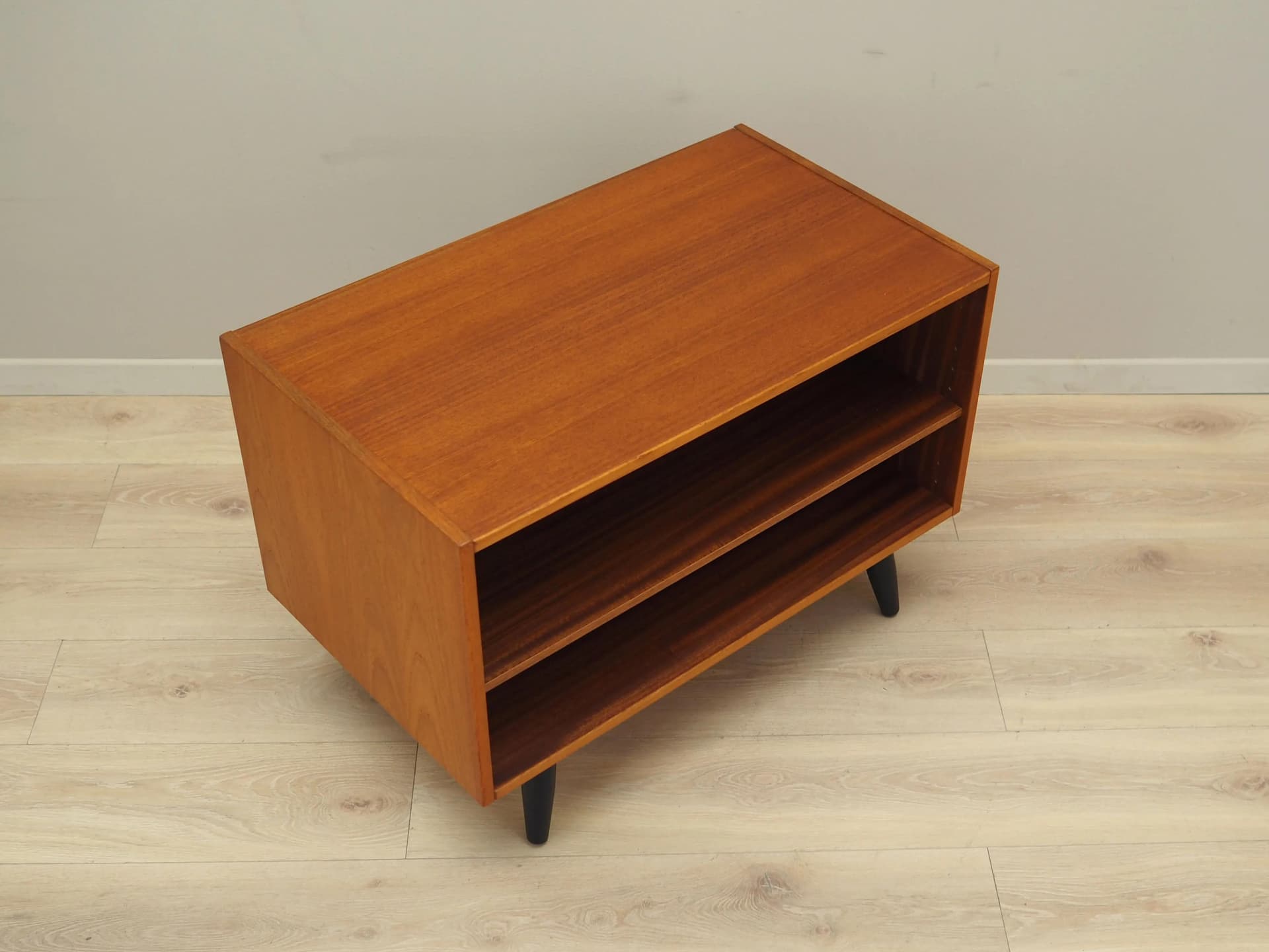 Regał, teak pomarańczowy, Dania, lata 70. - 23670