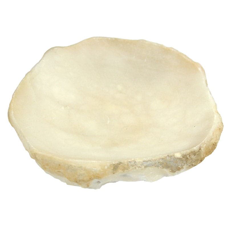 Paterka, alabaster kremowy, Włochy, lata 70. - 319798