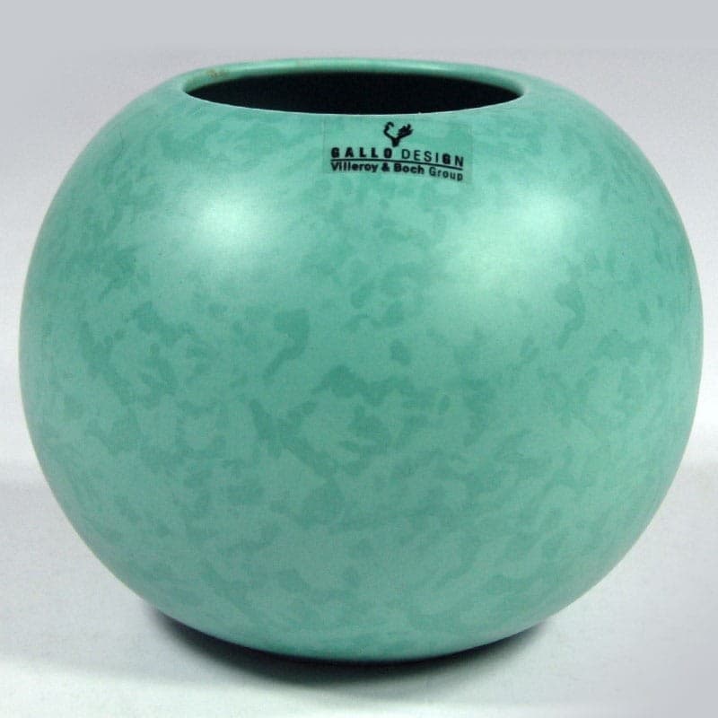 Wazon Gallo Design, ceramika zielona, Villeroy & Boch, Niemcy, lata 80. - 323370
