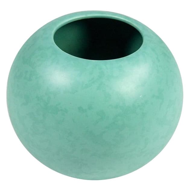 Wazon Gallo Design, ceramika zielona, Villeroy & Boch, Niemcy, lata 80. - WYMIARY
