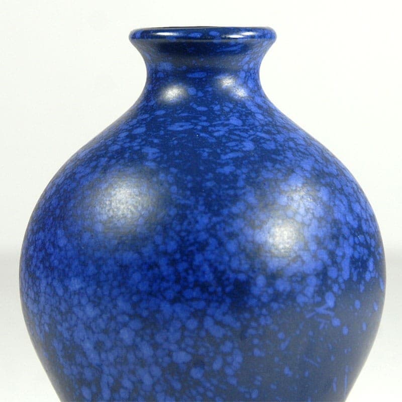Wazon szafirowy, ceramika, Niemcy, lata 80. - 323351