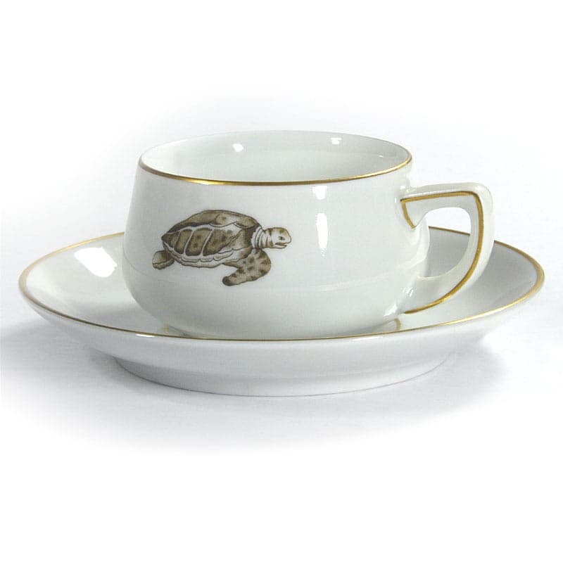 Filiżanka do espresso Lacroix, porcelana biała, złote detale, Rosenthal, Niemcy, lata 80. - 320315