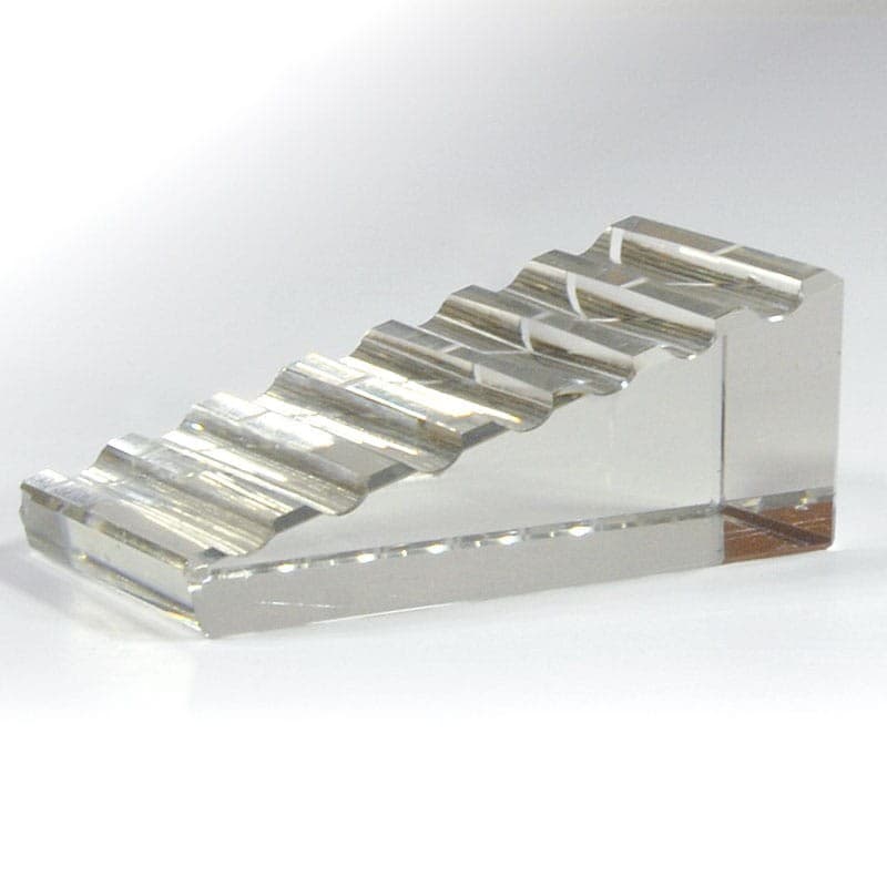 Pen Holder Base Art Deco, transparent crystal, Belgium, 1930s. - 320247
