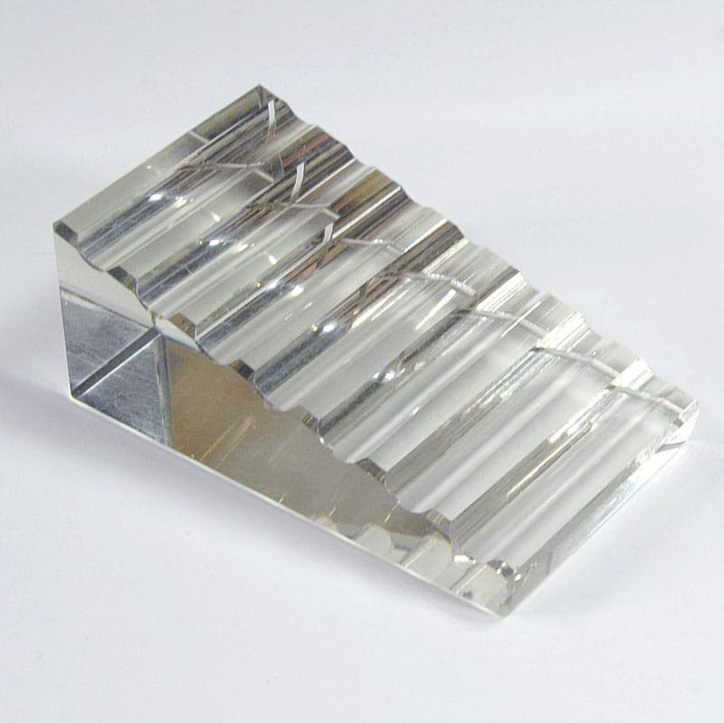 Pen Holder Base Art Deco, transparent crystal, Belgium, 1930s. - 320246