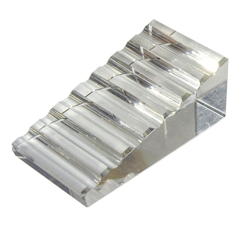 Pen Holder Base Art Deco, transparent crystal, Belgium, 1930s. - 320248