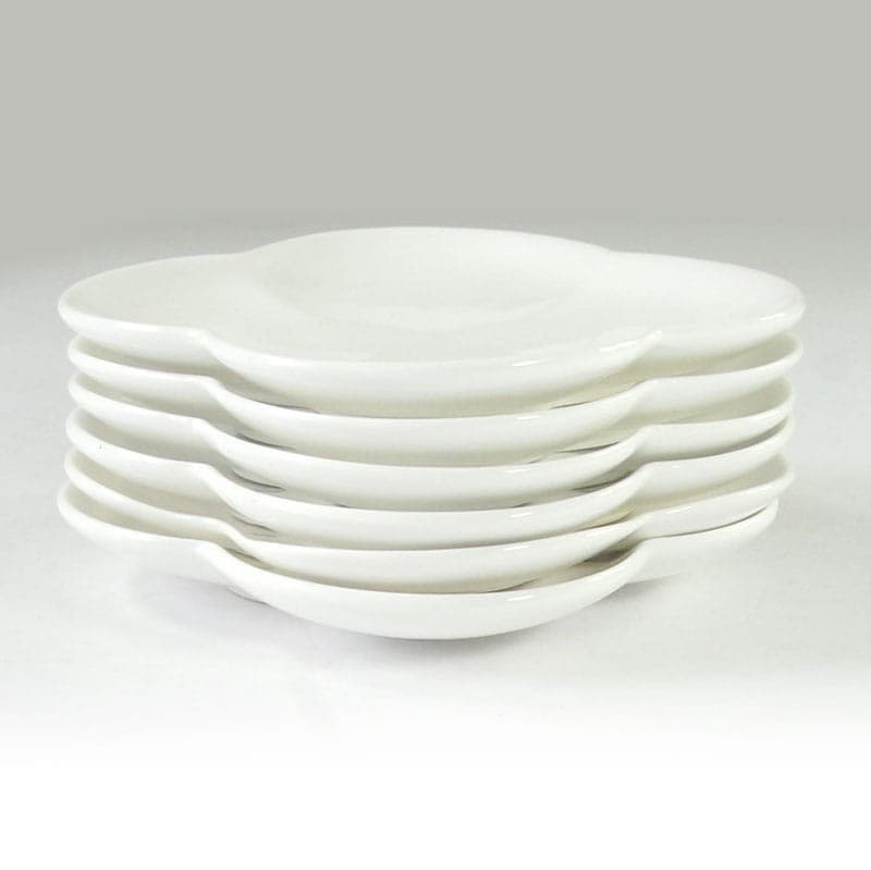 Komplet talerzyków deserowych Tamahashi dla Marie Claire Paris, biały, porcelana, Japonia, XXI w. - 320848