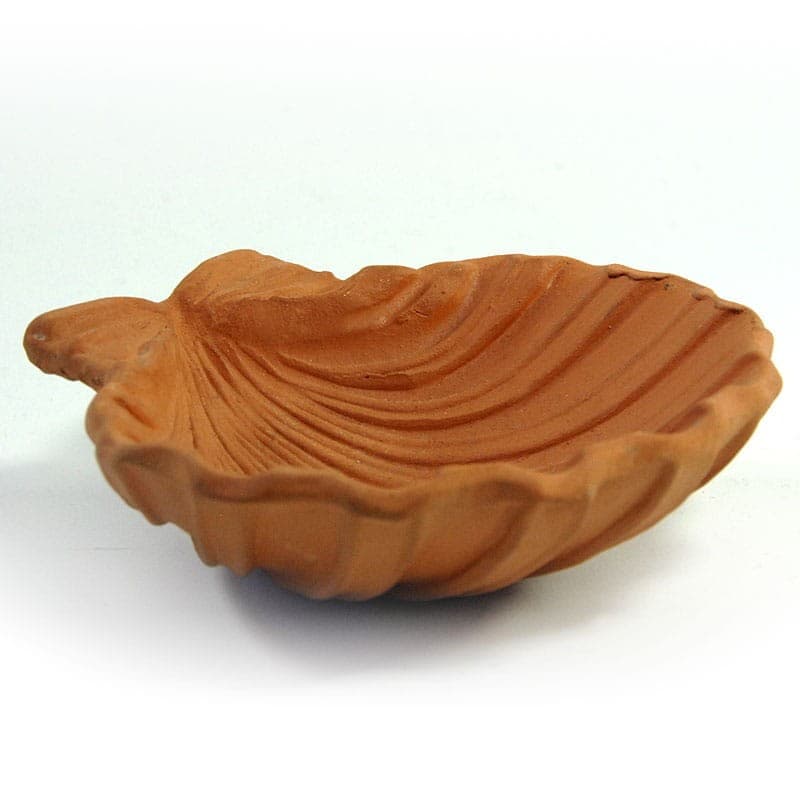 Paterka muszla, brązowy, ceramika, lata 2000 - 320819