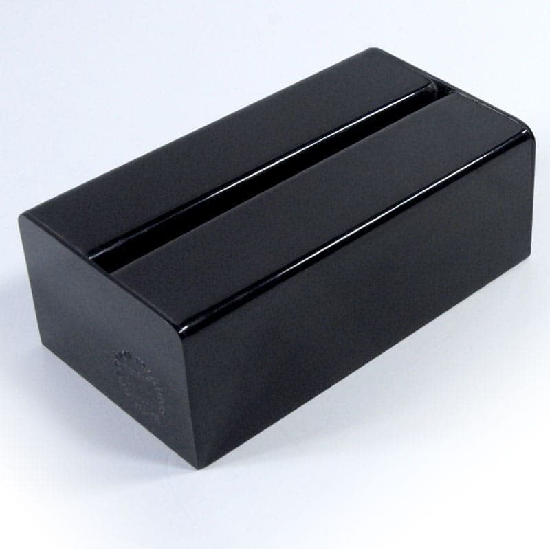 Document holder Creation Mathias, black, plastic, France, 1980s. - 320768