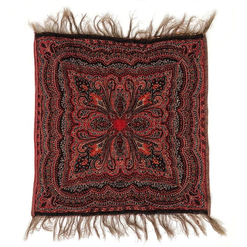 Decorative textile, red, wool, Turkey, 19th c. - 320671