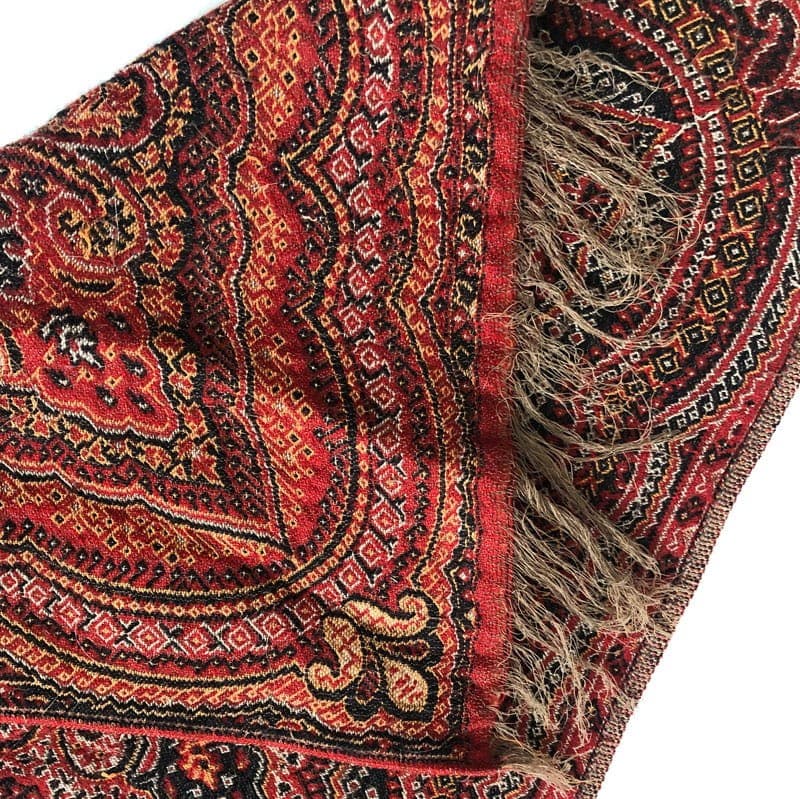Decorative textile, red, wool, Turkey, 19th c. - 320672