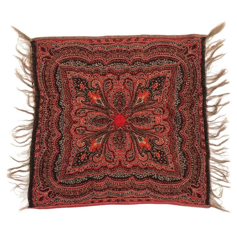 Decorative textile, red, wool, Turkey, 19th c.