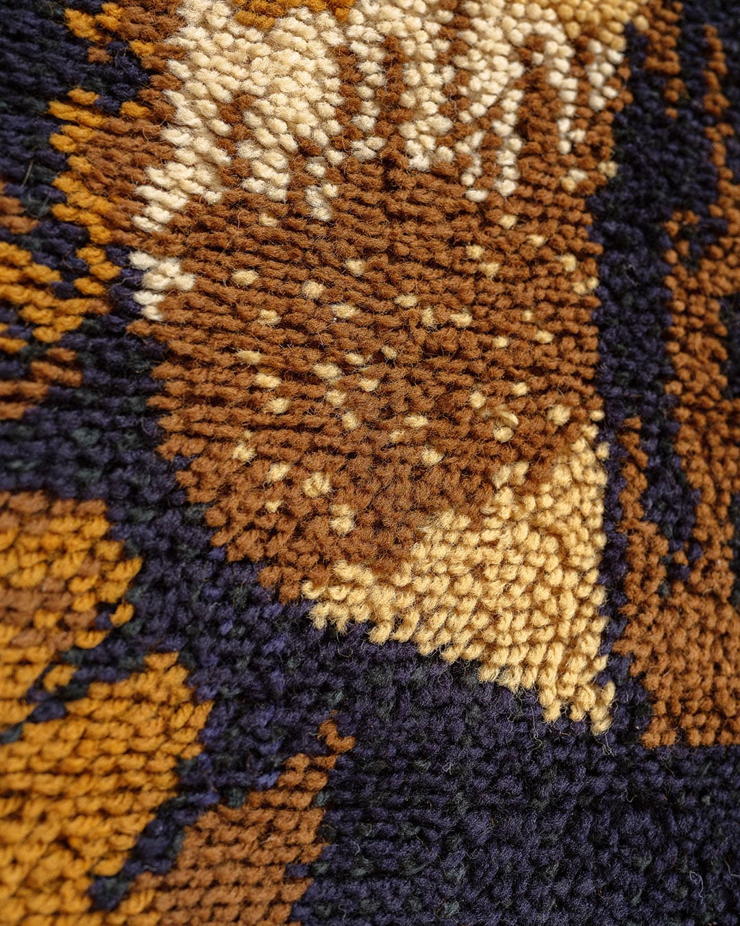 Rya rug, beige, wool, Ege Rya, Denmark, 1960s. - 320409