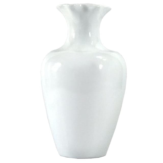 Wazon, porcelana biała, Limoges, Francja, lata 80. - WYMIARY