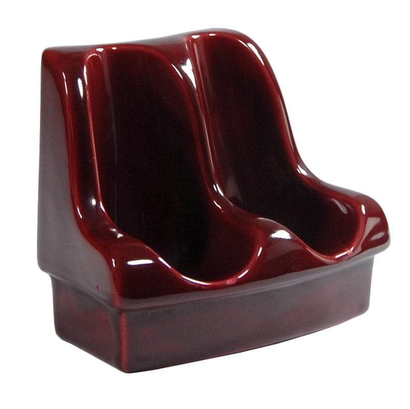 Pipe Stand SC3, red ceramic, Italy, 1970s.