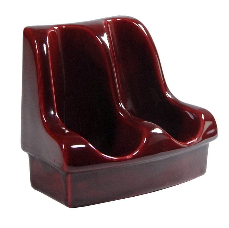 Pipe Stand SC3, red ceramic, Italy, 1970s. - 321837