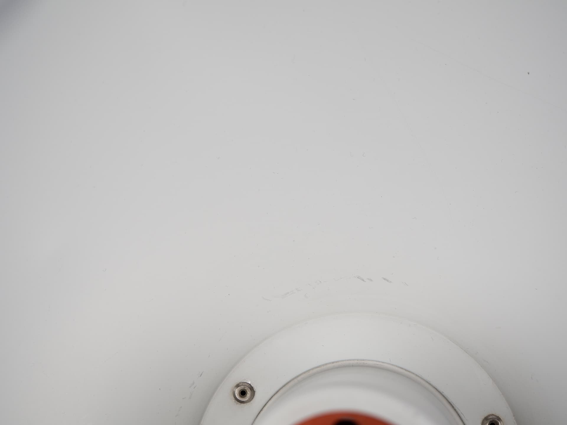 Pendant lamp PH 4/3, white aluminum, by P. Henningsen, Denmark, 1980s. - 321068